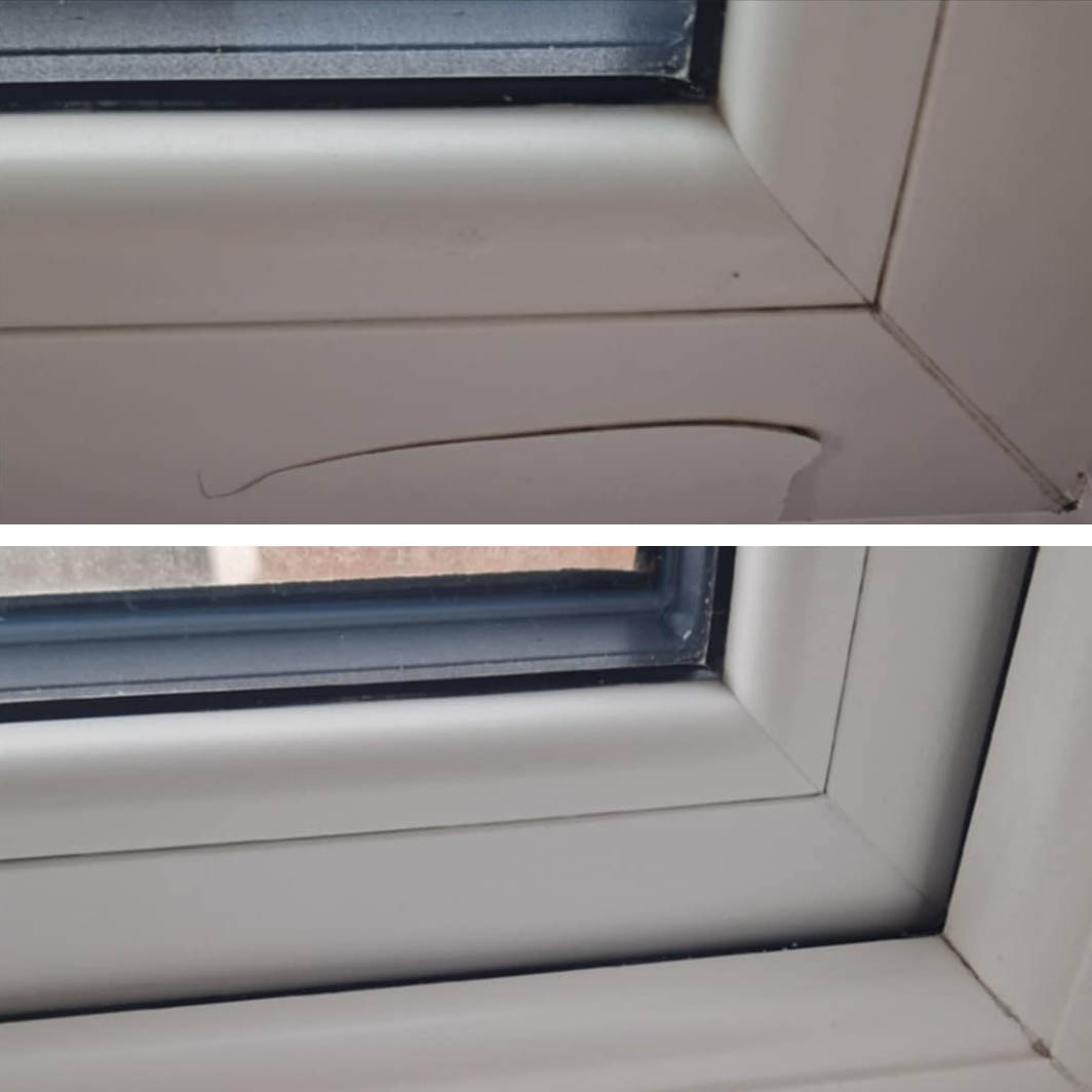 Repair a frame